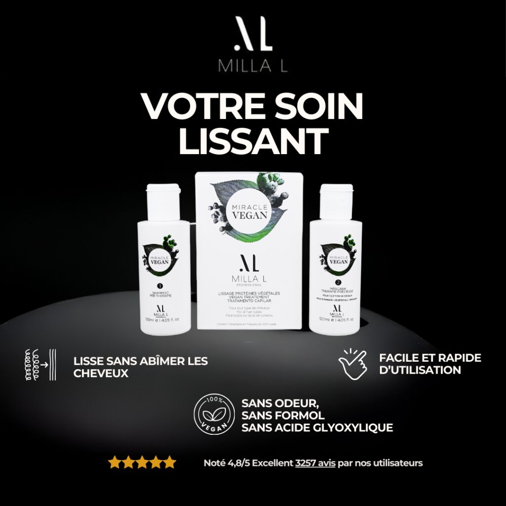 MIRACLE VEGAN – Lissage vegan Tous types de cheveux 120 ml
