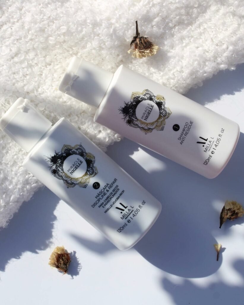 MIRACLE NIGELLE – Lissage brésilien cheveux frisés, crépus 120 ml